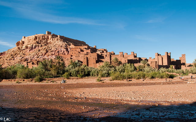 Kasbah Ait Benhadou à Ouarzazate. 